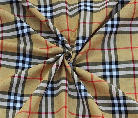 burberry plaid fabric for sale.